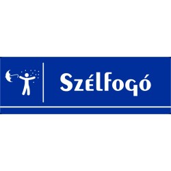 Szélfogó 30x10 cm