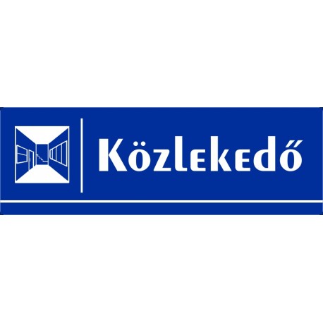 Közlekedő 30x10 cm