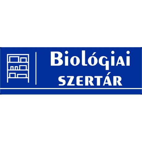 Biológia szertár 30x10 cm