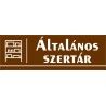 Általános szertár 30x10 cm