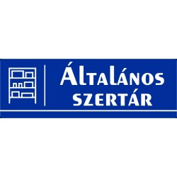 Általános szertár 30x10 cm