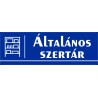 Általános szertár 30x10 cm