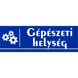 Gépészeti helység 30x10 cm