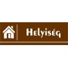 Helyiség 30x10 cm