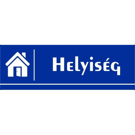 Helyiség 30x10 cm