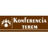 Konferencia terem 30x10 cm