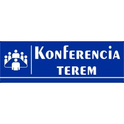 Konferencia terem 30x10 cm