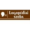 Logopédia szoba 30x10 cm