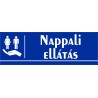 Nappali ellátás 30x10 cm