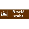 Nevelő szoba 30x10 cm