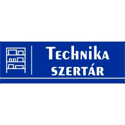 Technika szertár 30x10 cm