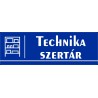 Technika szertár 30x10 cm