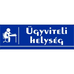 Ügyviteli helység 30x10 cm