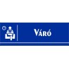 Váró 30x10 cm