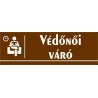 Védőnői váró 30x10 cm