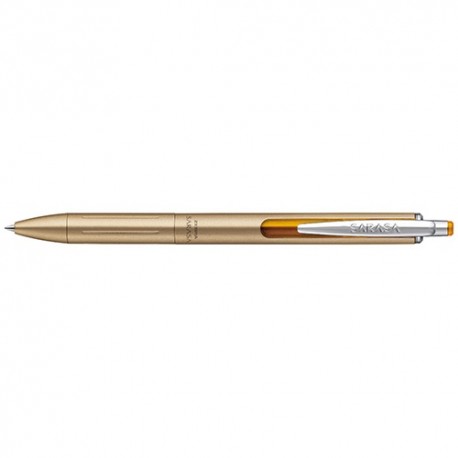 Zseléstoll Zebra Sarasa Grand 0,5 mm kék nyomógombos arany test díszdobozban