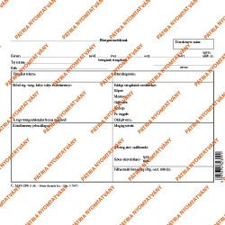 Röntgenlelet 203x140 mm