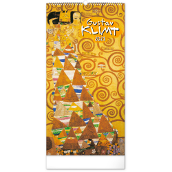 Naptár fali Realsystem 6095 álló 33x48 cm Gustav Klimt
