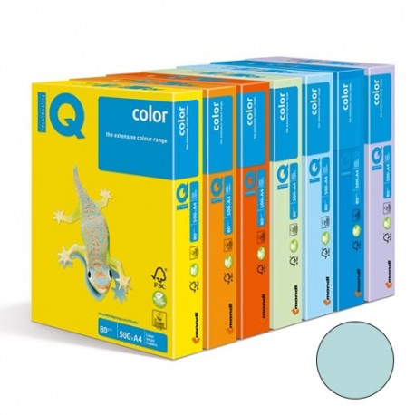 Másolópapír színes IQ Color A/4 80g kék 500 ív/csomag
