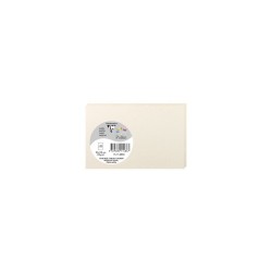 Üdvözlőkártya Clairefontaine Pollen 8,2x12,8 cm irizáló krém