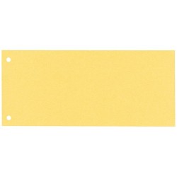 Elválasztócsík karton Esselte 105x240 mm sárga 20994