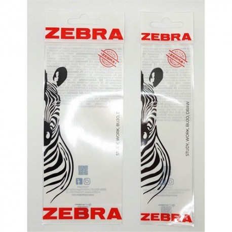 Bliszter tasak Zebra Polybag Medium (50mm) color