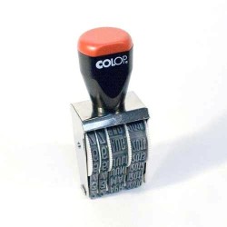 Colop Dátumbélyegző 09000 hagyományos szalagos hagyományos szalagos 9 mm