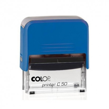 Colop Szövegbélyegző Printer C50 kék ház 30x69 mm