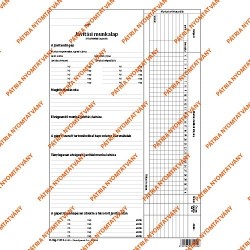 Javítási munkalap 100 lapos tömb A/4 álló
