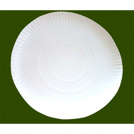 Pizza tányér papír fehér 32 cm