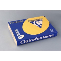 Másolópapír színes Clairefontaine Trophée A/3 80g pasztell arany 500 ív/csomag (1255)