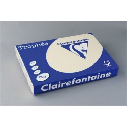 Másolópapír színes Clairefontaine Trophée A/3 80g pasztell krém 500 ív/csomag (1252)
