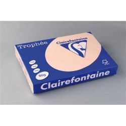 Másolópapír színes Clairefontaine Trophée A/3 80g pasztell lazac 500 ív/csomag (1892)