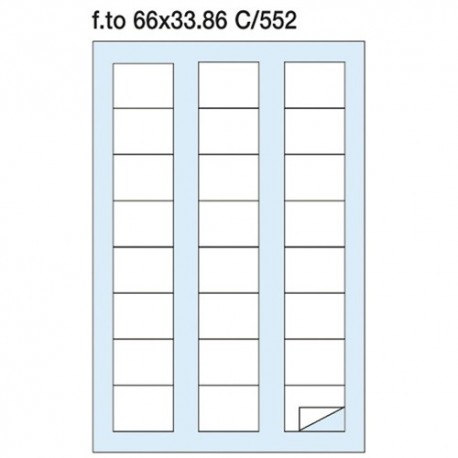 Etikett címke Pátria 66x33.86 mm szegéllyel