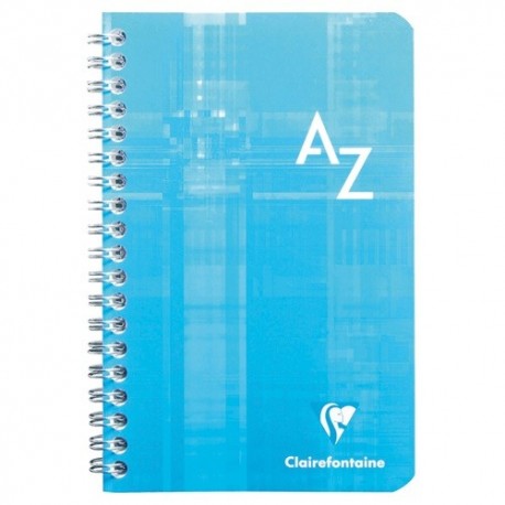 Mutató Clairefontaine A/5 90 lapos laminált fedeles kockás spirálos