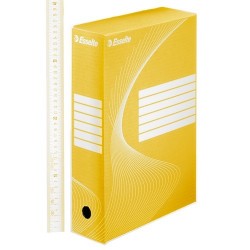 Archiváló doboz Esselte Boxycolor Vivida 8 cm gerinccel sárga 128413