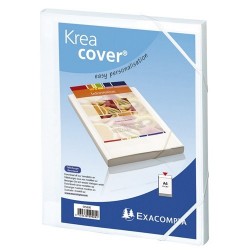 Gumis mappa PP Exacompta Krea Cover A/4 25 mm gerinccel