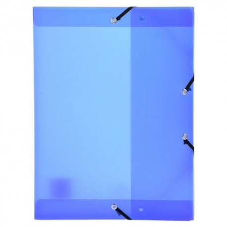 Füzetbox PP Exacompta Linicolor A/4 40 mm gerinccel kék