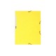 Gumis mappa karton Exacompta prespán A/4 citromsárga