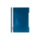 Gyorsfűző PVC Durable A/4 áttetsző előlap sötétkék