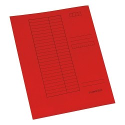 Gyorsfűző papír A/4 piros