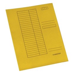 Gyorsfűző papír A/4 sárga