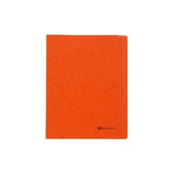 Gyorsfűző papír Exacompta A/4 prespán 265g narancssárga