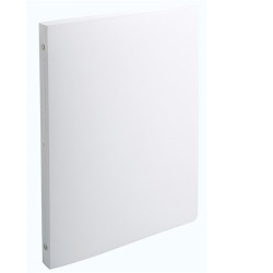 Gyűrűs könyv Exacompta Opaque A/4 4 gyűrűs 20 mm gerinccel PP fehér