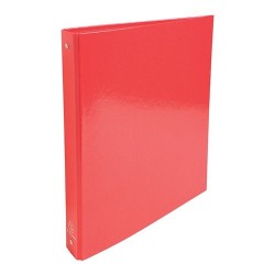 Gyűrűs könyv Exacompta Iderama A/4 4 gyűrűs 40 mm gerinccel piros