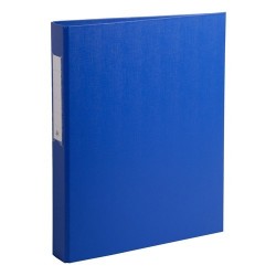 Gyűrűs könyv Exacompta A/4 2 gyűrűs 40 mm gerinccel PP kék