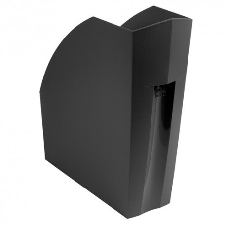 Iratpapucs műanyag Exacompta A/4+ 11 cm gerinccel fekete