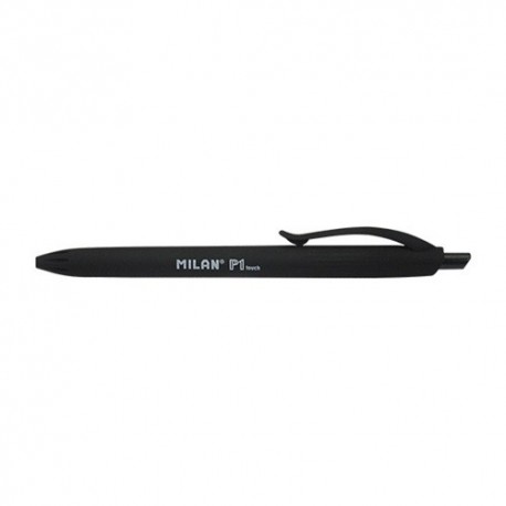 Golyóstoll Milan Touch P1 gumírozott 0.5 mm fekete