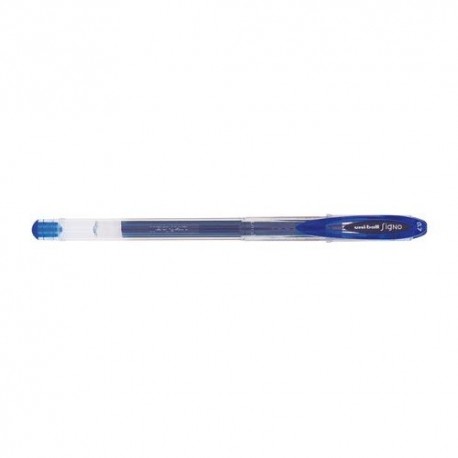 Zselés toll Uni UM-120 0,7 mm kék eldobható