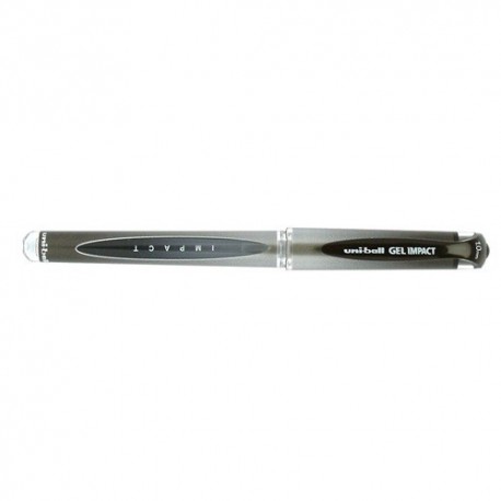 Zselés toll Uni UM-153S 1,0 mm fekete eldobható